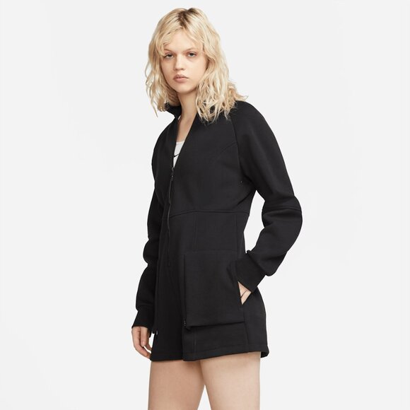 Women's Nike Sportswear Tech Pack Jumpsuit One Piece Black - Picture 1 of 10